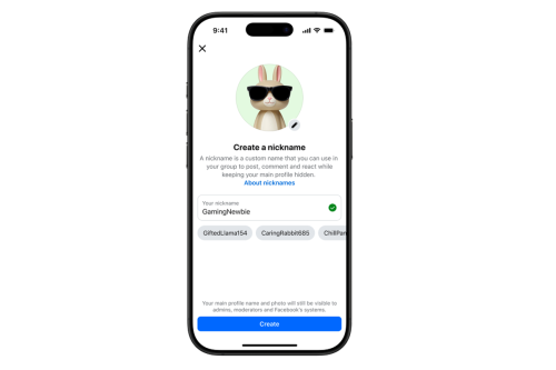 Posting di Grup Facebook Kini BIsa Pakai Nickname alias Bukan Nama Asli