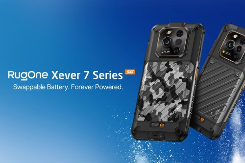 Ulefone Rilis Ponsel Tangguh RugOne Xever 7, Bisa Ganti Baterai Tanpa Matiin HP