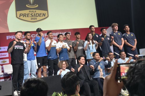 Preskon Piala Presiden, Arena Kekerabatan dan Canda Tawa Antarpemain Timnas