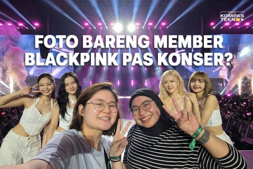 Pakai 5 Prompt Ini buat "Foto Bareng" Lisa, Jennie, Ji-soo, Rose di Atas Panggung Konser Blackpink