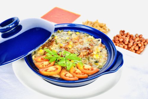 Bahan utama, Bumbu halus, Sayuran dan pelengkap:, Cara membuat bubur pedas Kalimantan Barat, Tips memasak, Bubur Khas Melayu Sambas, Namanya Pedas tapi Tidak Pedas