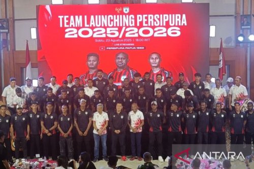 Persipura Jayapura Luncurkan Tim Liga 2, Target Promosi ke Liga 1