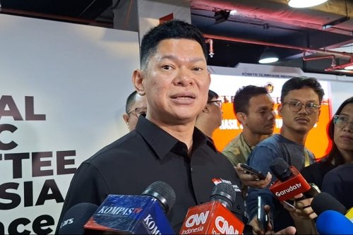 Raja Sapta Oktohari, Komite Olimpiade Indonesia, NOC Indonesia, Asian Games 2026, NOC Indonesia Belum Terima Info Perubahan Aturan Sepak Bola Asian Games 2026