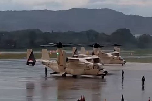 Viral Video Dua Pesawat Militer AS Mendarat di Labuan Bajo, Apa Misinya?