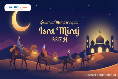 Top 5+ Amalan di Malam Isra Miraj 27 Rajab, Bisa Dilakukan Hari Ini Setelah Maghrib