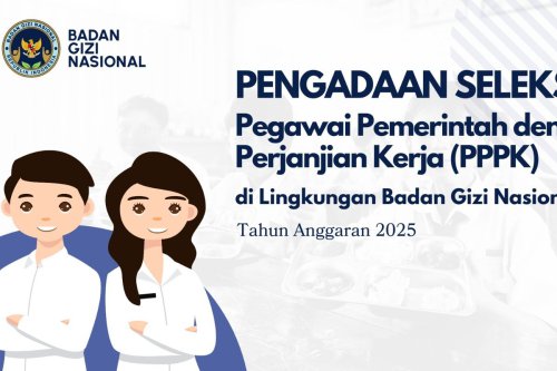 Rekrutmen PPPK BGN 2025 Dibuka Sampai 10 Desember: Ini Cara Daftar dan Syaratnya