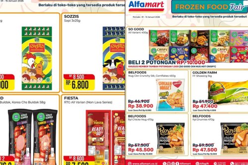 Promo Alfamart Hari Ini 12 Januari 2026, Frozen Food dan Kopi Banyak Diskon