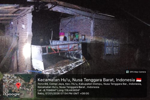Banjir Bandang di Dompu NTB Rusak Rumah dan Makam, Satu Jenazah Terseret Arus