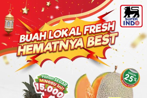 Promo Superindo Hari Ini 3 April 2026, Beras Premium 5 Kg Harga Hemat Mulai Rp 73.000