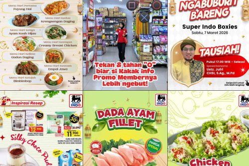 Promo Superindo Hari Ini 3 Maret 2026, Beras 5 Kg Harga Spesial