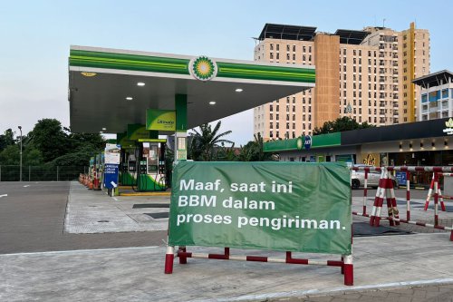 BP-AKR, SPBU BP, Distribusi Belum Merata, Sejumlah SPBU BP Kehabisan Stok