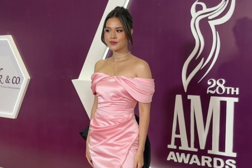 2 Gaya Berkelas Raisa di AMI Awards 2025, Anggun Bernuansa Lilac dan Pink