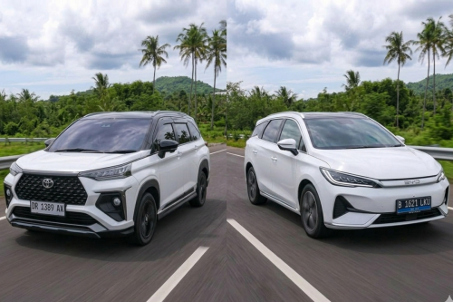 Veloz Hybrid vs BYD M6, Review Geely EX2 Pro