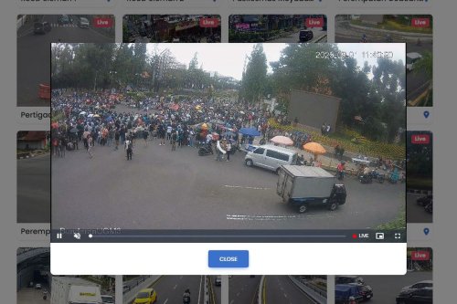 4 Link CCTV Jogja untuk Pantau Aksi Demo di Bundaran UGM dan Malioboro