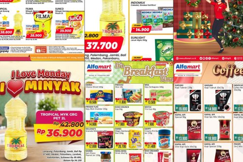 Promo Alfamart Hari Ini 29 Desember 2025, Tropical 2 Liter Hanya 36.900