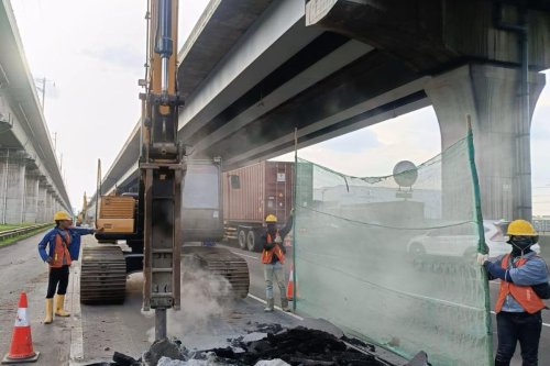 Jalan Tol Jakarta-Cikampek, rekonstruksi, Awas Padat, Ada Rekonstruksi Jalan di Tol Jakarta-Cikampek