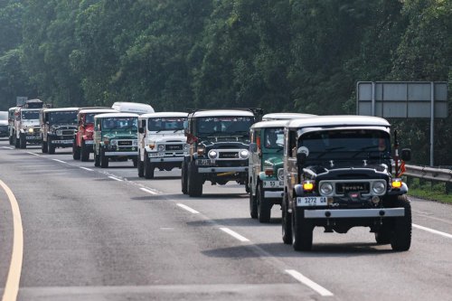Ratusan Mobil Toyota Land Cruiser Meriahkan Jambore Nasional