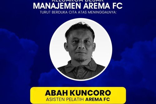 Profil Kuncoro, Asisten Pelatih Arema FC yang Meninggal