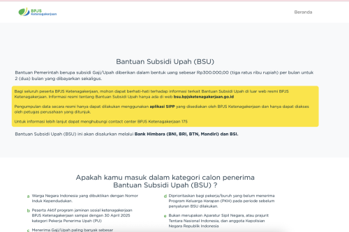 Jadwal Pencairan BSU 2025 Tahap 4, Cek Lewat Kantor Pos dan Bank Himbara