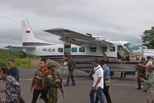 Menkeu, Menhan, Nduga, Misi Dua Menteri Kabinet Prabowo ke Nduga, TPNPB OPM, Menhan Sjafrie Pusat Akan Ambil Langkah Konkret, Pesawat Sipil Pembawa Menkeu dan Menhan ke Nduga Jadi Target TPNPB-OPM