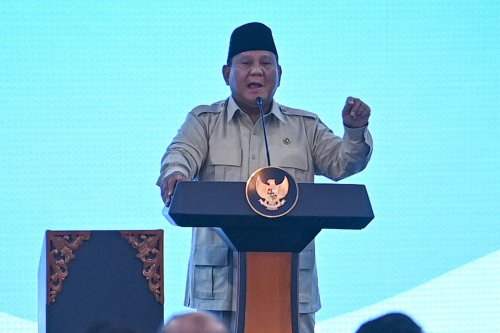 Prabowo Sindir Negara Barat Suka Mengajari HAM ke Indonesia: Ora Iso Ngelakoni