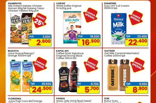 Promo Indomaret Hari Ini 31 Mei 2026, Tebus Heboh Telur Ayam Cuma Rp 19.000-an