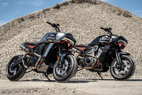 Modifikasi Harley-Davidson Pan America Jadi Street Fighter