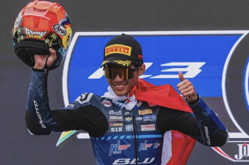 Yamaha Racing Indonesia, Sirkuit Mandalika, Asia Road Racing Championship, asia road racing championships 2025, ARRC 2025, ARRC Mandalika 2025, Arai Agaska, Pebalap Indonesia Dapat Ilmu dari Juara Dunia Usai Cetak Sejarah di Hongaria