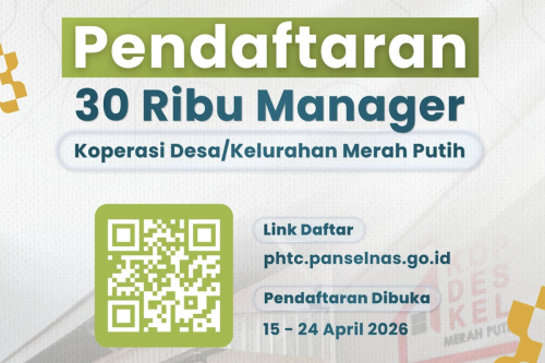 Rekrutmen 30.000 Manajer Kopdeskel Merah Putih Dibuka: Ini Cara Daftar dan Syarat Lengkapnya