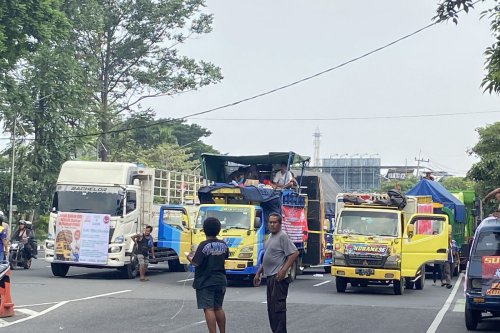 Ribuan Sopir Truk Demo di Surabaya, Ini Deretan Tuntutan Terkait Kebijakan ODOL