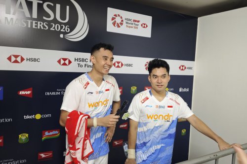 Leo Rolly Carnando/Bagas Maulana, Taiwan, Zhi-Wei He, Indonesia, Huang Jui-Hsuan, Lolos 16 Besar Indonesia Masters 2026, Leo/Bagas Waspada Hadapi Fajar/Fikri
