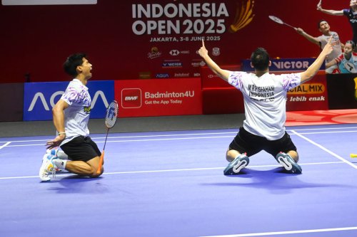 Rekap Hasil Macau Open 2025: Sabar/Reza dan Apriyani/Febi ke 16 Besar