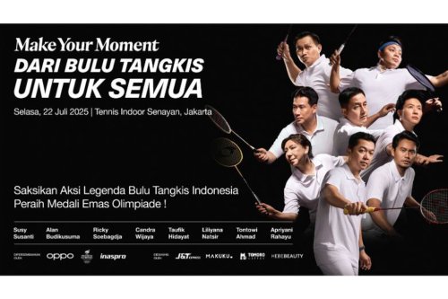 Momen Langka! 8 Legenda Bulu Tangkis Indonesia Bakal Bertanding di Ajang &ldquo;Make Your Moment&rdquo; Oppo