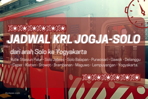 jadwal KRL hari ini, KRL Jogja-Solo, jadwal KRL Jogja-Solo, jadwal KRL, jadwal KRL Jogja-Solo hari ini, Jadwal KRL Jogja&ndash;Solo Hari Ini, 13 Oktober 2025, Pagi-Malam