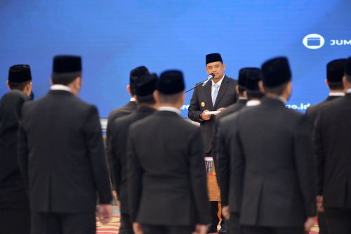 Bobby ke Pejabat Pemrov Sumut: Tolong Jangan Korupsi, Saya Baru Menjabat 4 Bulan, 3 Ditahan KPK