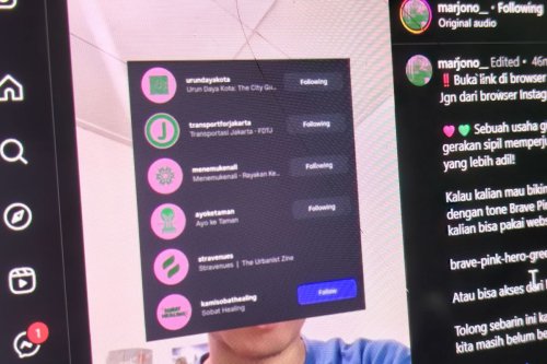 Cara Membuat Foto Pink dan Hijau, Simbol Solidaritas Gerakan 17+8 Tuntutan Rakyat
