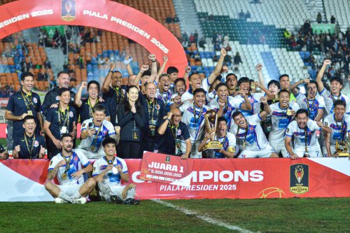 BERITA FOTO Perjuangan Port FC Juara Piala Presiden 2025&nbsp;Bekuk Oxford United