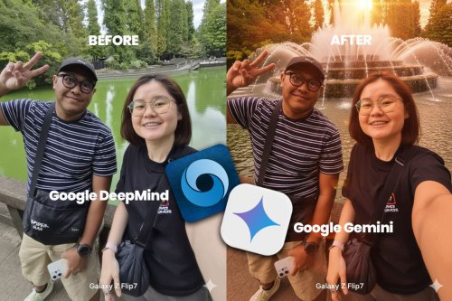 Google, gemini, smartphone, Samsung, Android, Google DeepMind, samsung galaxy z flip 7, nano banana, Uji Coba Edit Foto di Jepang Pakai AI Gemini Nano Banana, Hasilnya Realistis