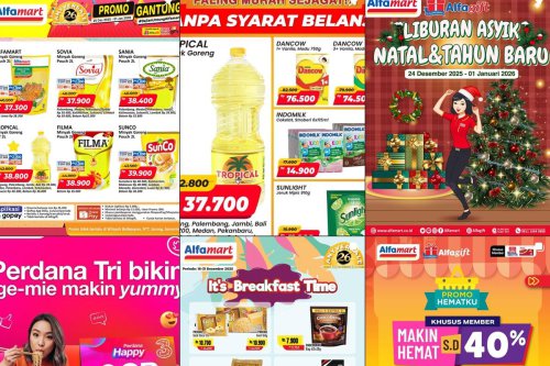 Promo Alfamart Hari Ini 31 Desember 2025, Minyak Goreng Tropical Rp 30.400