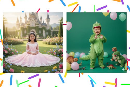 1. Foto Tema Putri di Negeri Dongeng, 2. Foto Tema Kostum Binatang, 3. Tema Candy Land, 4. Tema Bintang Kecil, 5. Tema Playground Ceria, 6. Tema Petualang Kecil di Alam, 7. Tema Pilot Cilik, 8. Superhero Mini, 9. Pemain Bola Cilik, 10. Astronot Kecil, Top 10+ Prompt Gemini AI untuk Edit Foto Anak dengan Gaya Lucu dan Menggemaskan
