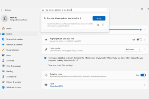 Microsoft Umumkan Mu, Model AI Mini untuk Laptop Copilot+ PC