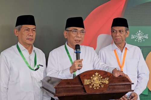 Gus Yahya Ungkap Alasan Prabowo, Rais Aam, dan Gus Ipul Tak Hadir di Harlah NU 2026