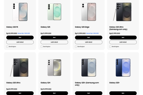 Daftar Harga HP Samsung Hari Ini 31 Desember 2025, Galaxy S24 hanya Rp 10 Jutaan