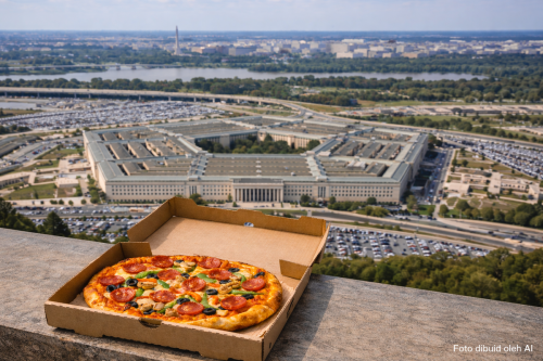 Saat Pizza Pentagon Jadi Kisi-kisi Serangan AS ke Iran