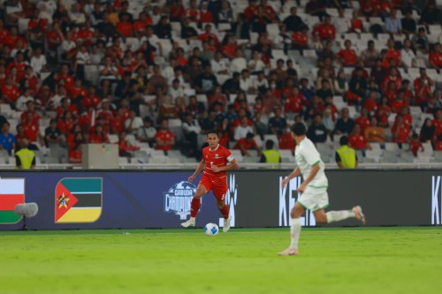 Rizky Ridho, Timnas, Indonesia, Oman, Rizky Ridho Raih 50 Caps Bersama Timnas Indonesia Saat Taklukkan Oman