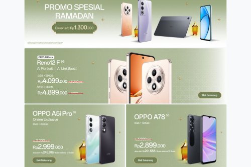 Harga HP OPPO Hari Ini 22 Februari 2026, Ada Promo Spesial Ramadhan