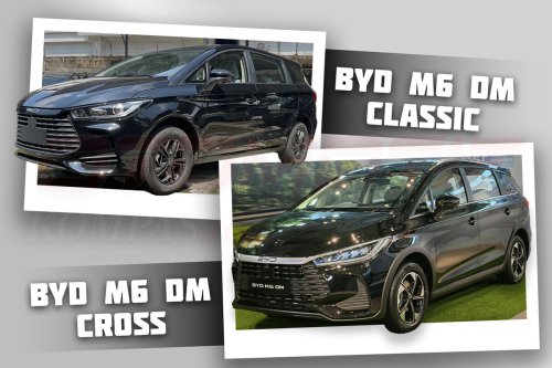 Ulik Perbedaan BYD M6 DM Classic dan Cross, Tampilan sampai Baterai