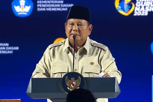 Presiden Prabowo Ajak Guru dan Murid Doakan Korban Bencana di Aceh, Sumut, dan Sumbar