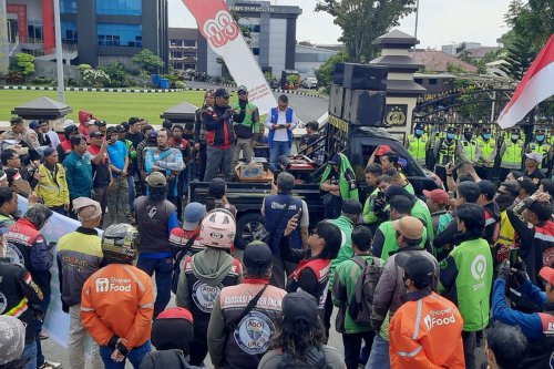 Solidaritas Ojol Palembang: Ribuan Driver Galang Dana untuk Keluarga Affan Kurniawan