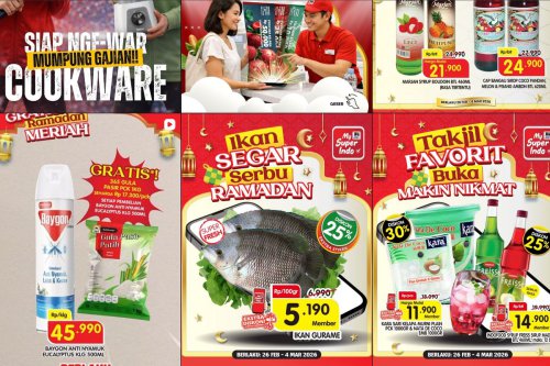 Promo Superindo Hari Ini 27 Februari 2026, Beli Baygon Gratis 1 Kg Gula Pasir
